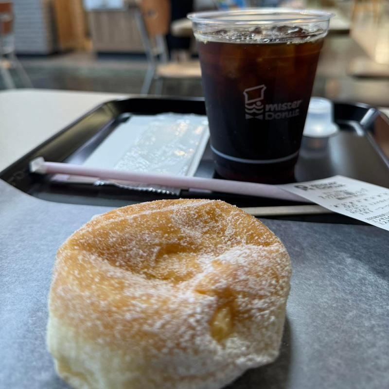 エンゼルクリーム アイスコーヒー(ミスタードーナツ 小田急ＯＸ経堂ショップ)