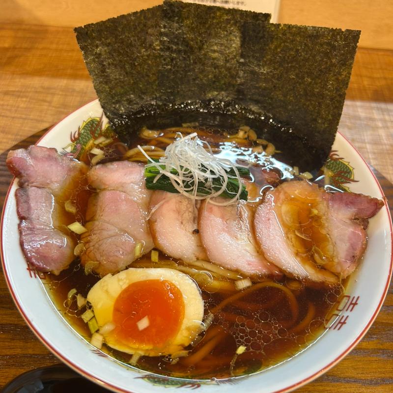 特製本日の中華そば(麺々 結び)