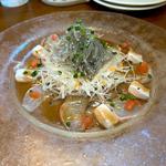 生シラスと鮮魚のカルパッチョ