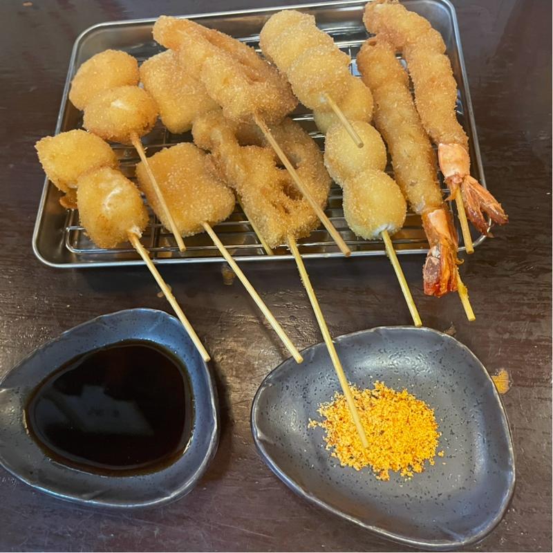 串揚げ(居酒屋がつんと)