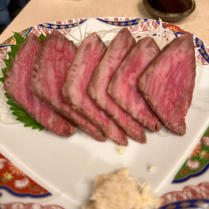 白老牛のロースト(浜っ子 読売北海道ビル店)