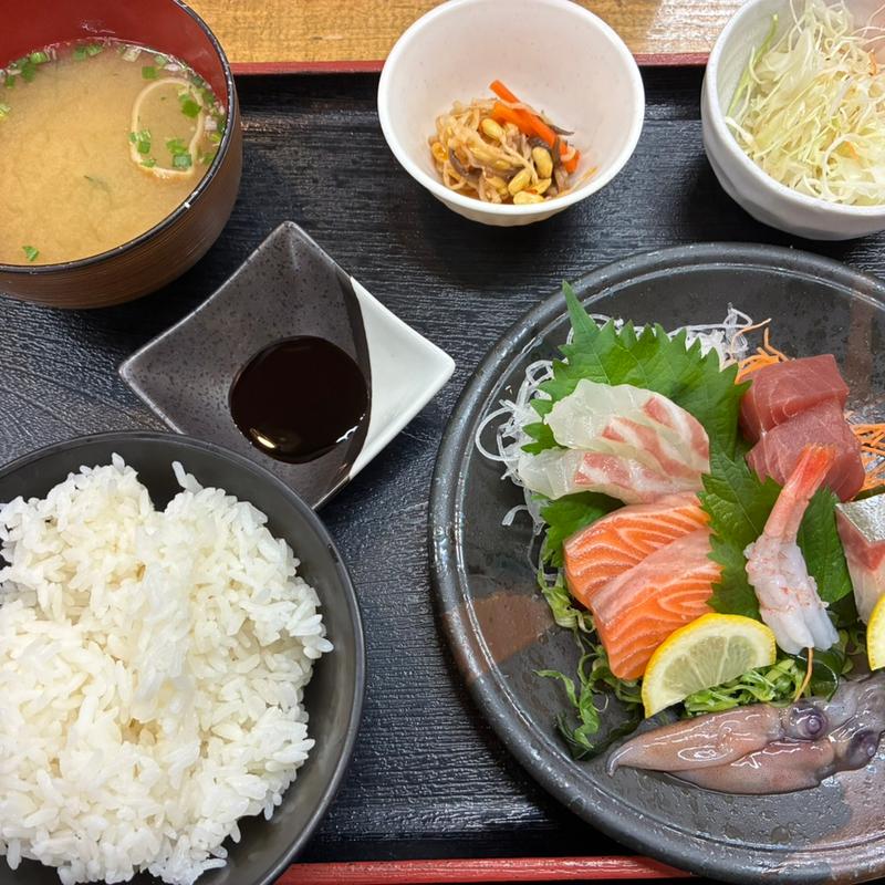 釣天定食(魚河岸市場 男組釣天狗 本町店)