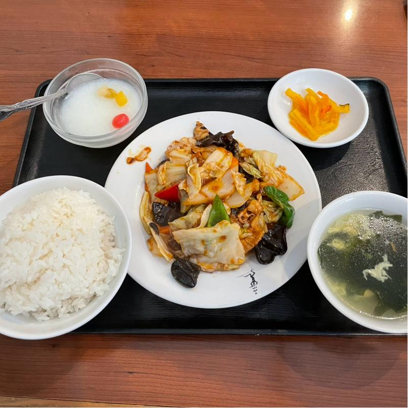 ホイコーロー定食(香蘭 本店)