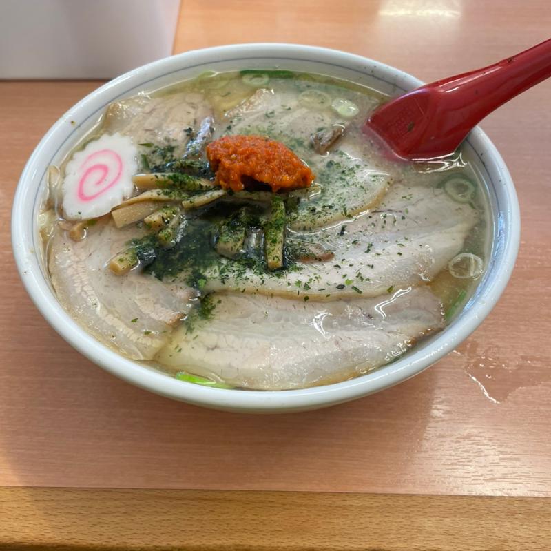 からみそチャーシューメン(龍上海　赤湯本店)