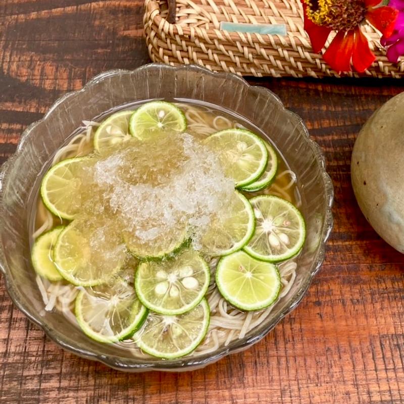 すだちそば(山伏そば 拝庵)