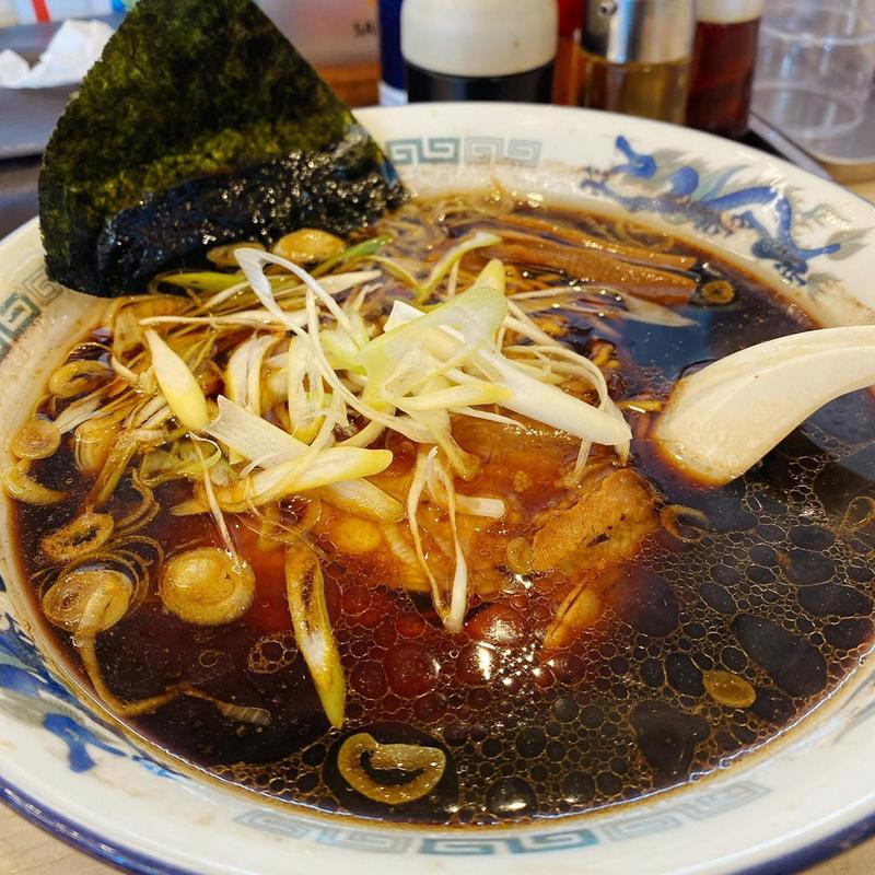 醤油ラーメン(ら〜めん 若大将)