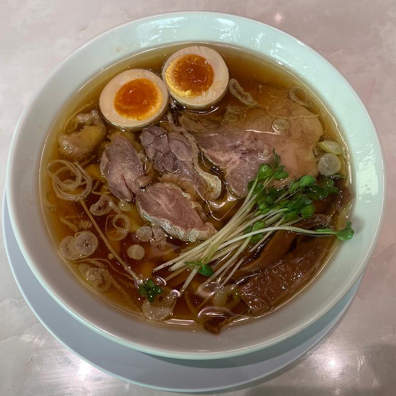 味玉中華そば(手打ち親鶏中華そば 綾川)