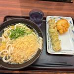 かけうどん大＋とり天＋ちくわ天