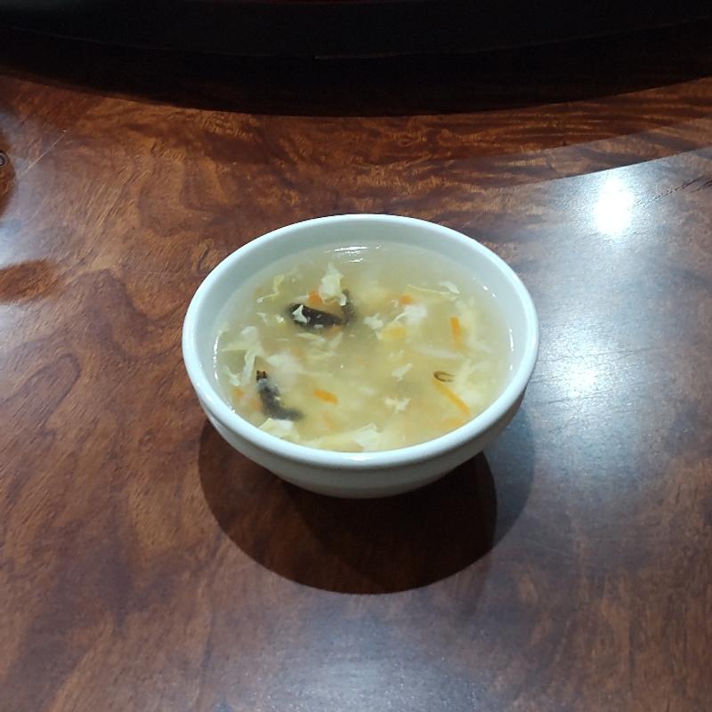 チャーハンスープ(中華居酒屋 華成楼(カセイロウ))