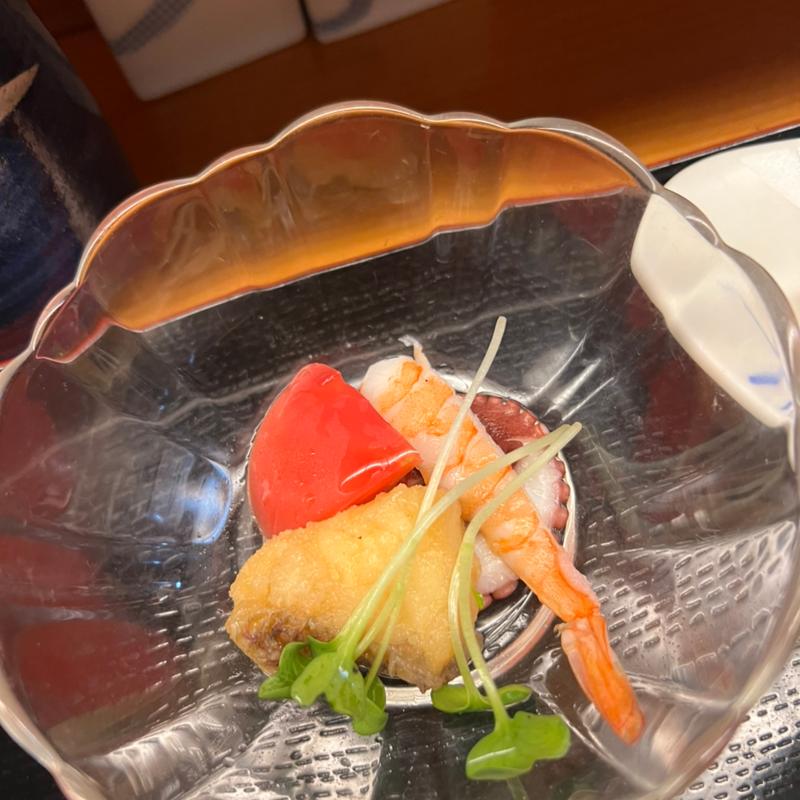 サワラの南蛮漬け(かき田寿司割烹)