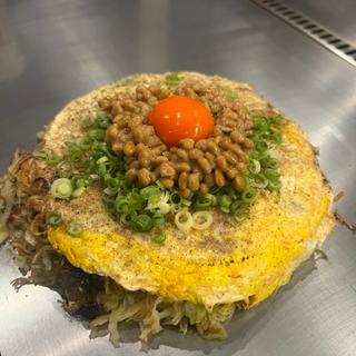 肉玉そば＋月見ネギ