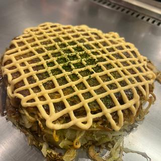 肉玉そば＋大葉＋明太マヨ＋チーズ