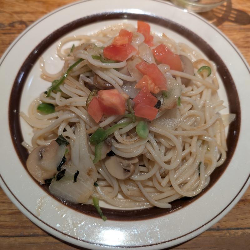 塩バジリコ(焼きスパゲッチ ミスターハングリー)