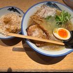 冷やし柚子塩麺&タレごはん