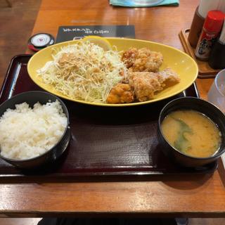 鶏唐揚げ定食