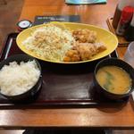 鶏唐揚げ定食