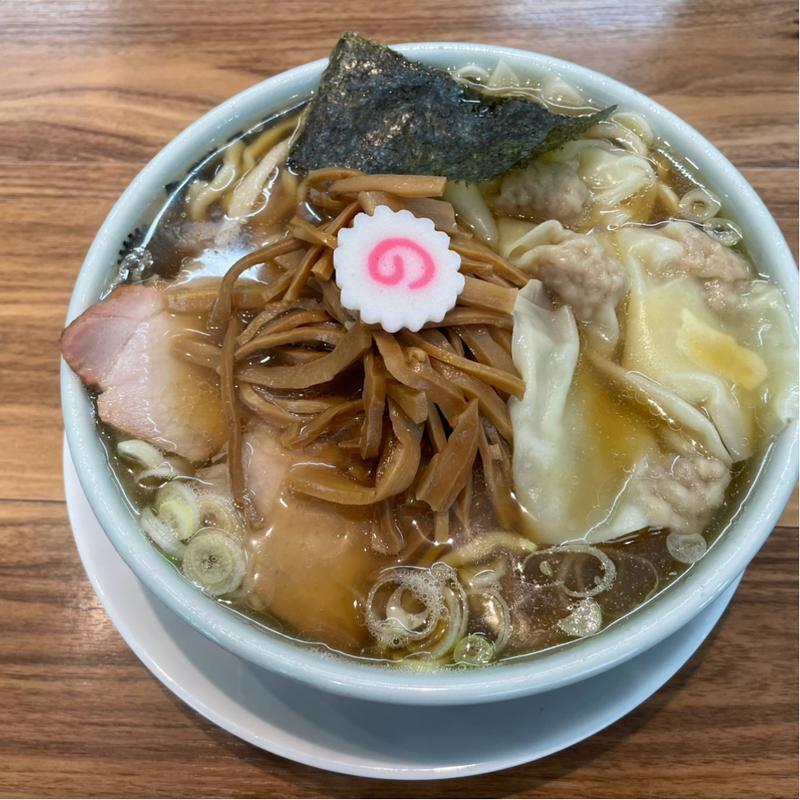 ワンタン麺 醤油(飯村製作所)