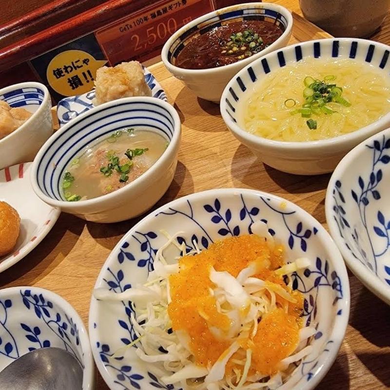 麻布十品定食(おでん・自家製さつま揚げ 福島屋)