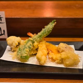 天麩羅盛り合せ(おばんざい だるま)