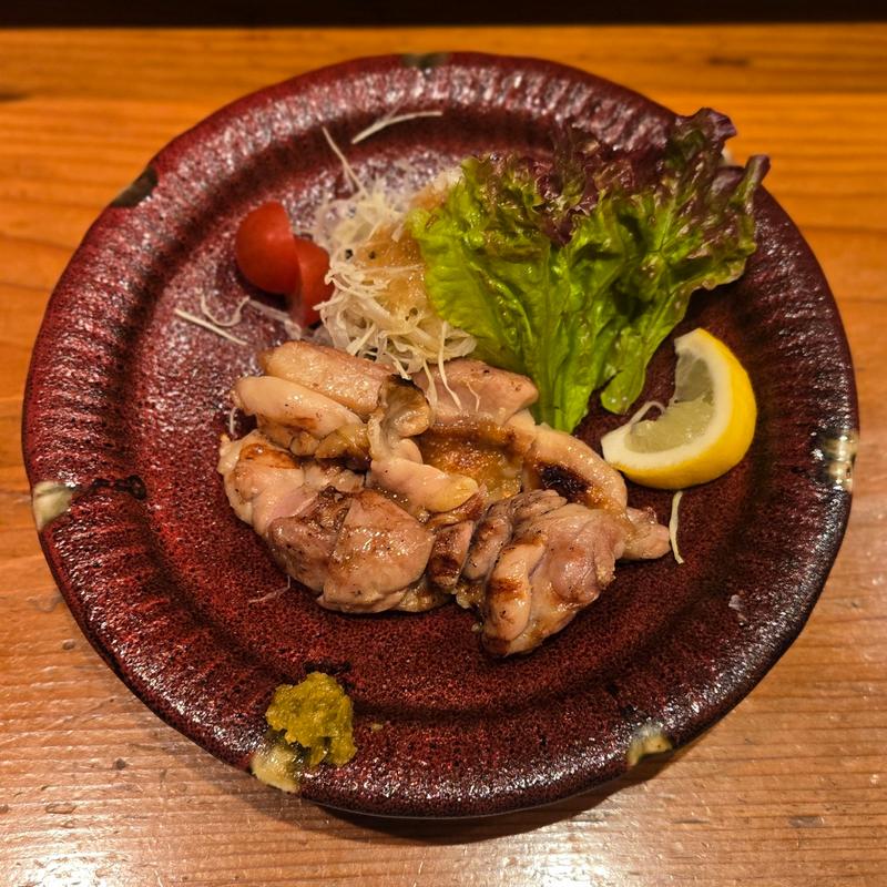 地鶏塩焼き(おばんざい だるま)