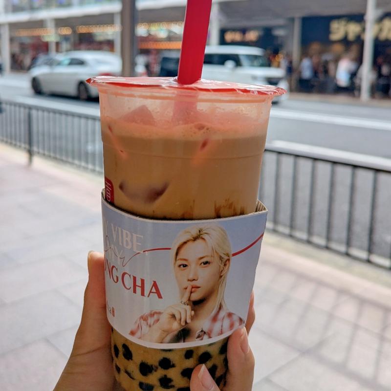 黒糖アールグレイミルクティー(ゴンチャ 京都河原町蛸薬師店 (Gong cha))