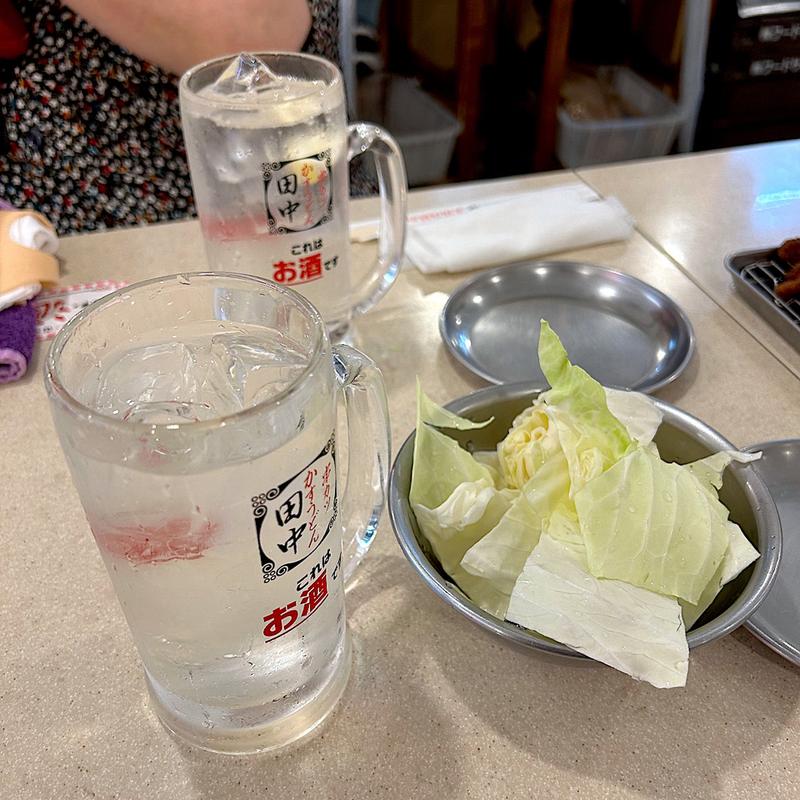 お通し(串カツ田中 tekuteながまち店)