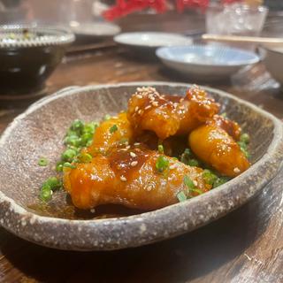 丸腸のタレ焼き