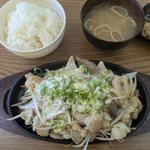 塩ガーリック定食