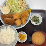 まんぷくミックスフライ定食