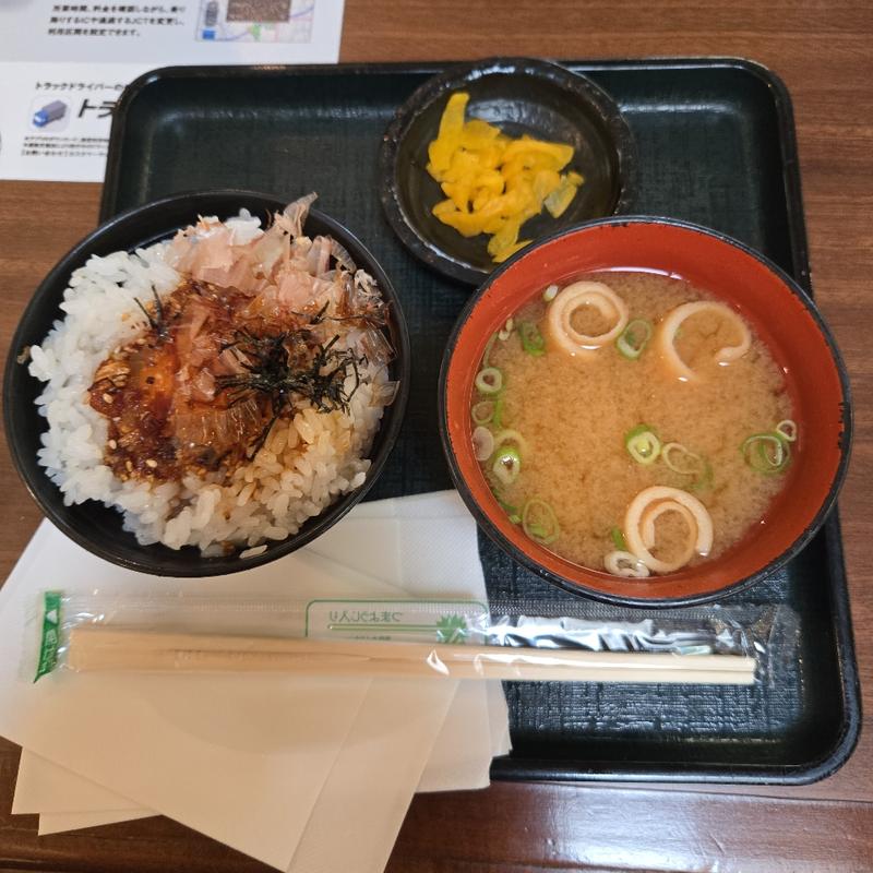 たまご御飯とみそ汁セット(三木サービスエリア（下り線） フードコート )