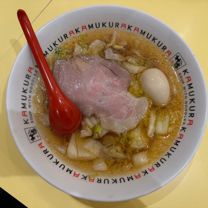 煮玉子ラーメン(どうとんぼり神座 河内長野店)