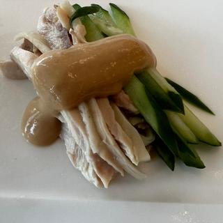 蒸し鶏棒棒鶏