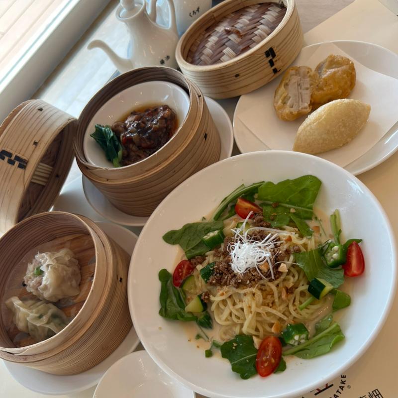 夏季限定　胡麻豆乳冷やしそば　ランチセット(くろずレストラン「壺畑」)