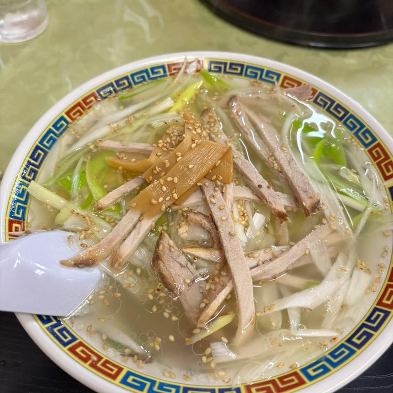 ネギラーメン 塩(函館ラーメン 西園(さいえん))
