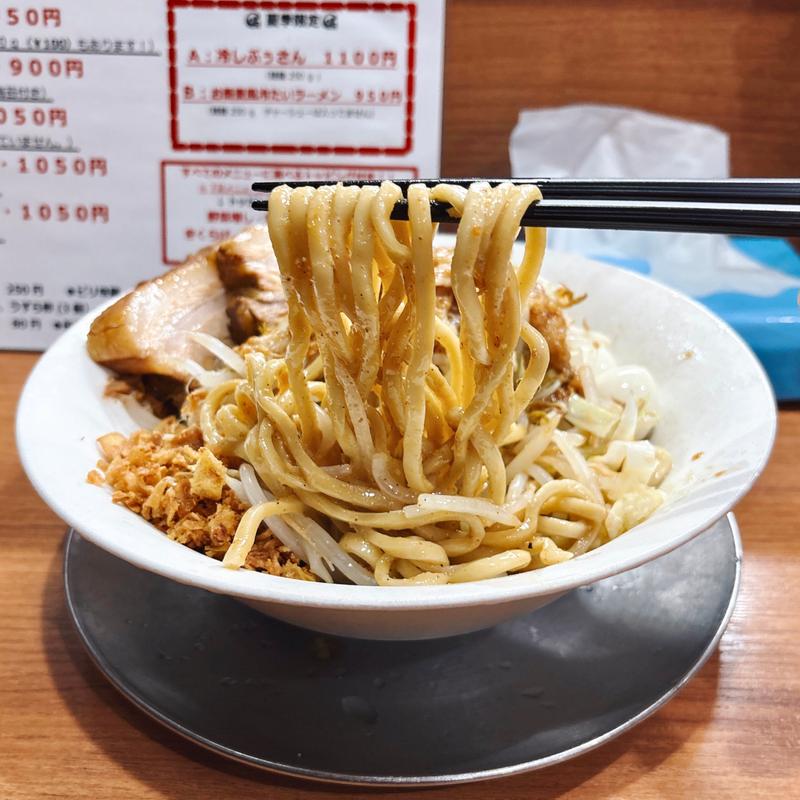 冷やしカレーぶぅさん(ラーメンぶぅさん)