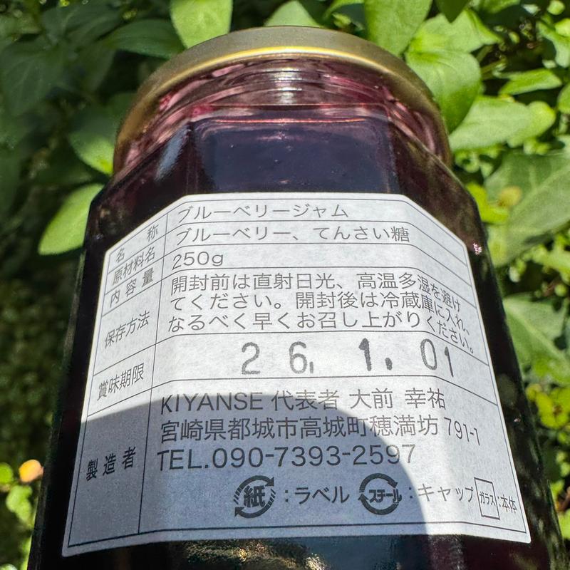 無添加ブルーベリージャム(キヤンセ （KIYANSE）)