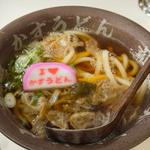 かすうどん(焼肉ホルモン龍の巣 心斎橋本店)