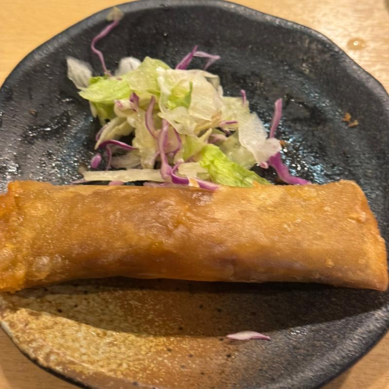 カレー春巻き(紀州の鮮魚と地酒のお店 うえだや)