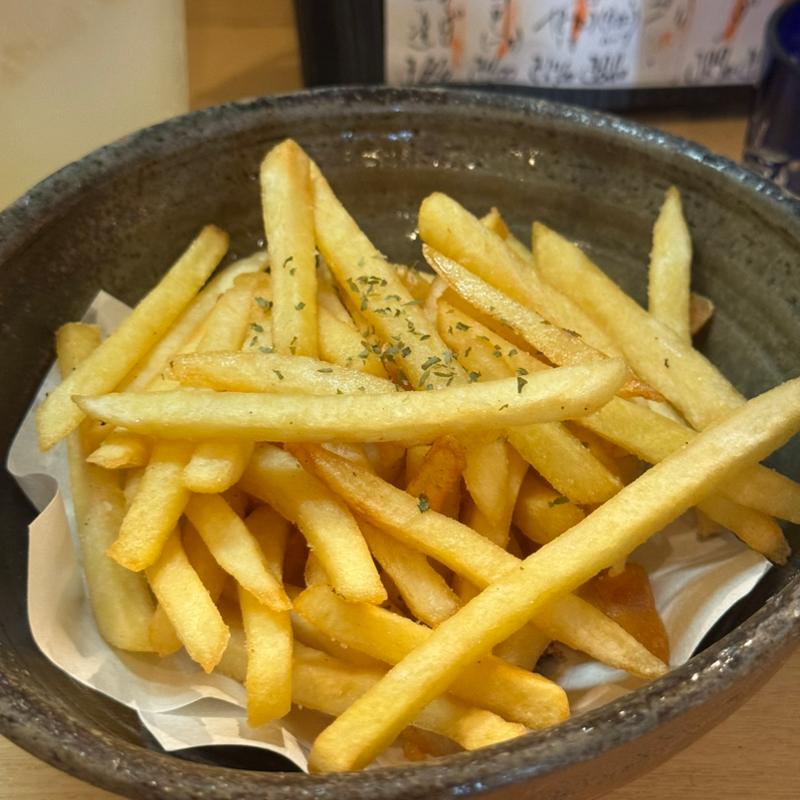 ポテトフライ(紀州の鮮魚と地酒のお店 うえだや)