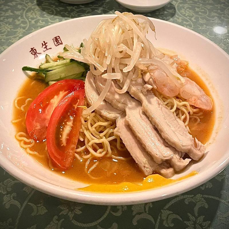 五目冷やし中華(東生園)