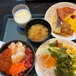 朝食ビュッフェ