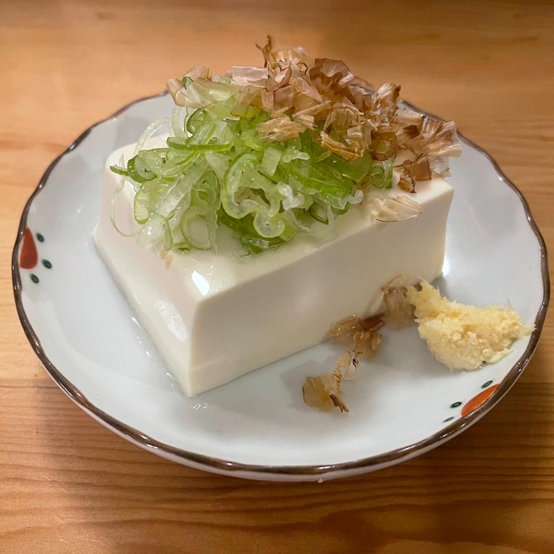 冷やっこ(酒と魚 千住８４５)