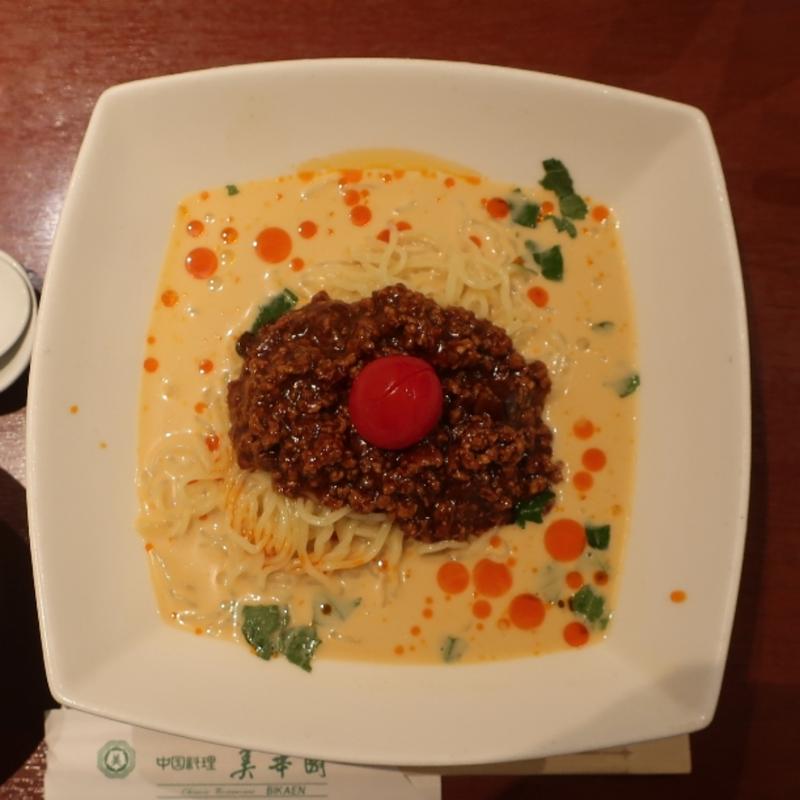 冷し担々麺(美華園 新橋店)