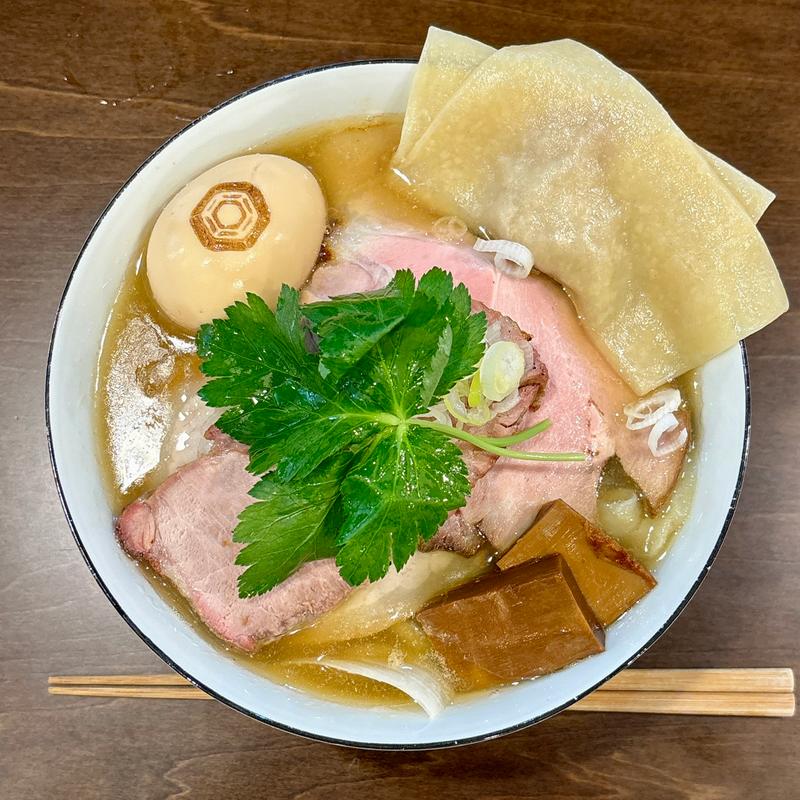 特製手打中華蕎麦白醤油(手打麺祭かめ囲)