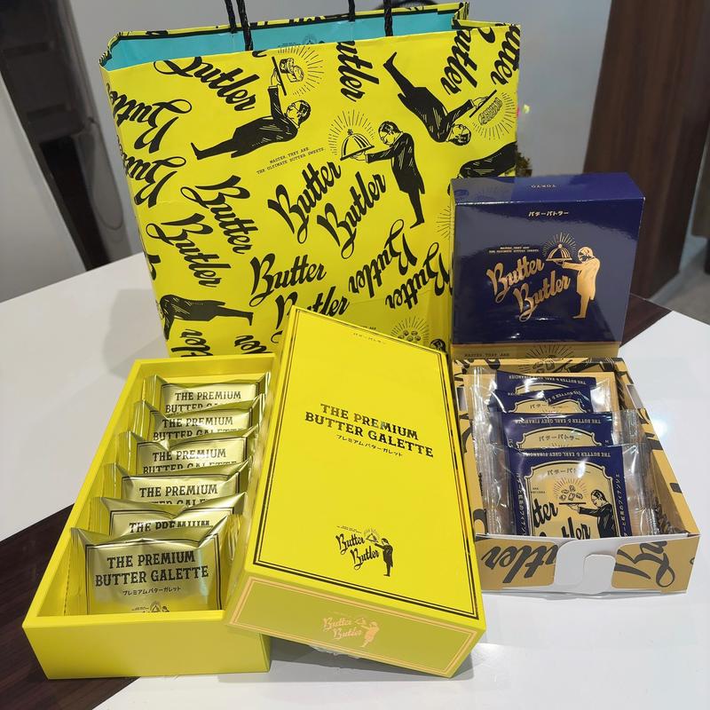 プレミアムバターガレット紅茶キャラメル&バターと紅茶のフィナンシェ(あべのハルカス近鉄本店)