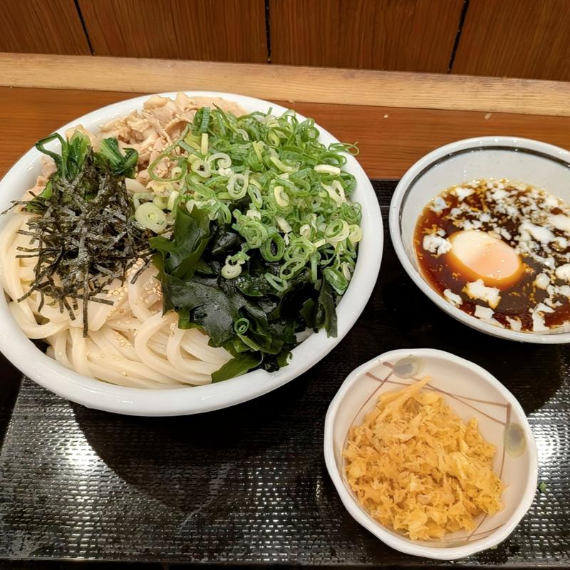 豚つけ汁うどん(丸亀製麺品川)