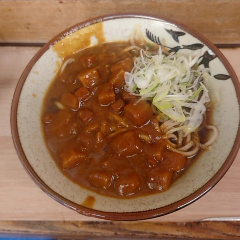 カレーそば(六文そば)