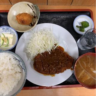 名物みそかつ定食