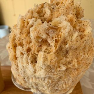 ふわふわ ロイヤルミルクティー(cafe & bar 花重谷中茶屋)