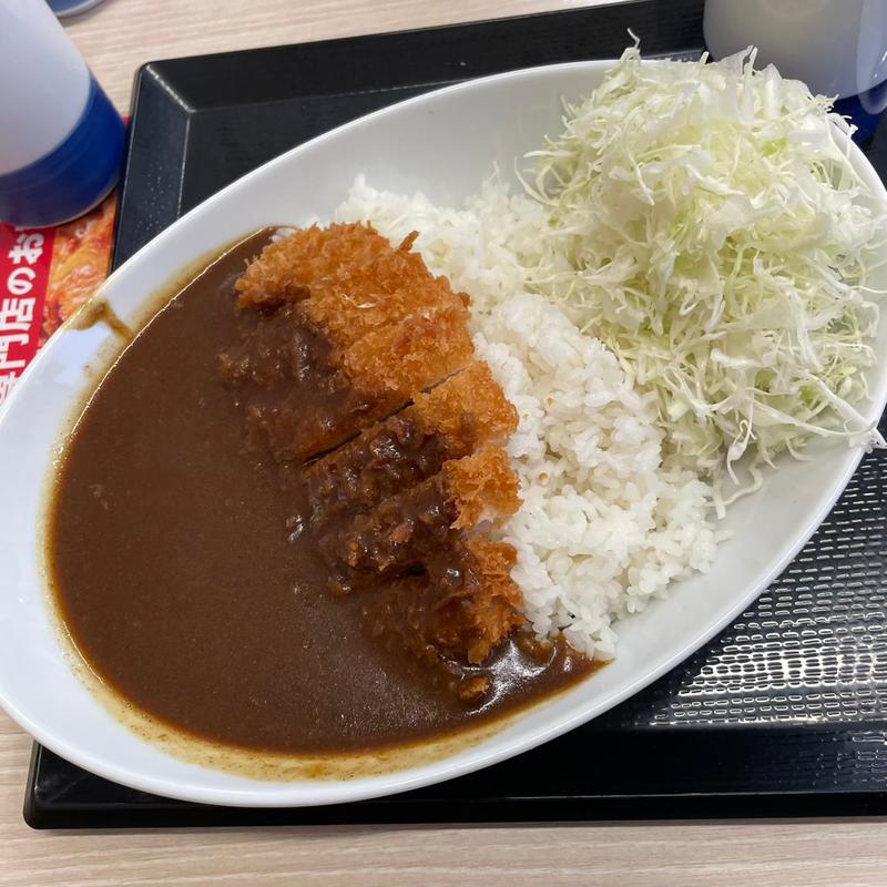 カツカレー(梅)(かつや横浜日野店)